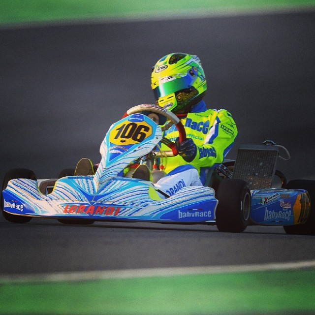 Alessio Lorandi at Bahrain for The KFJ Junior World Championship