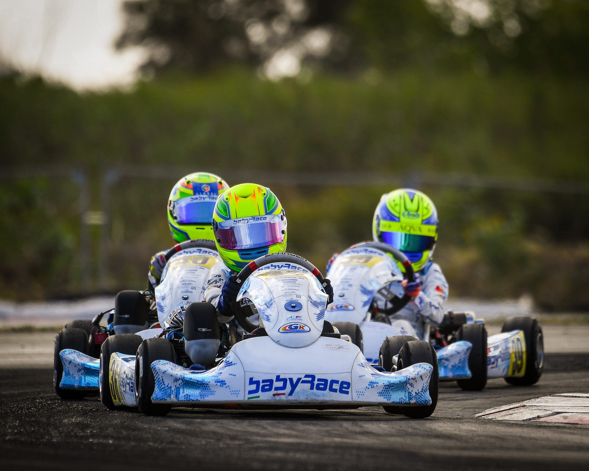 Karting track time is key