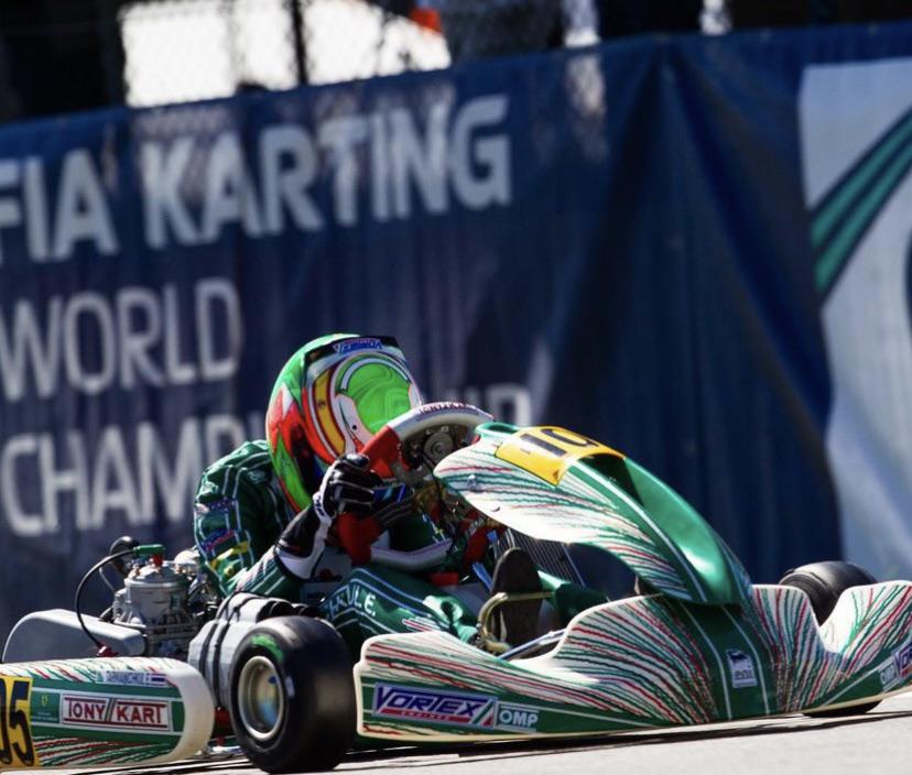 Head down karting