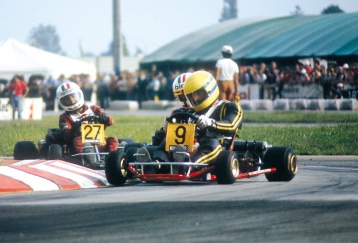 Ayrton Senna Karting example